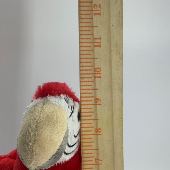 Macaw Parrot FIFI Plush Stuffed Animal Toy Wishpets Realistic 10" 2013 - Picture 6 of 6